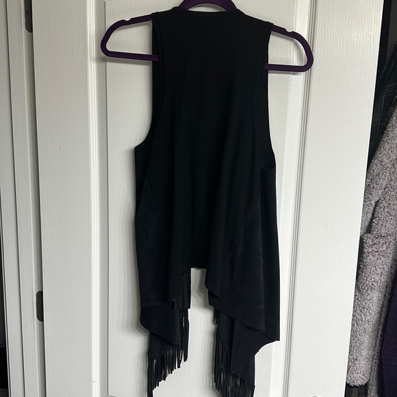 INC Fringe Vest - Picture 3 of 7